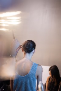 Backstage at Delpozo RTW Spring 2017