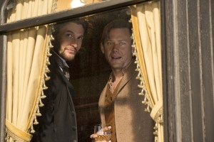 Ben Barnes and Jimmi Simpson in a scene from HBO's "Westworld."