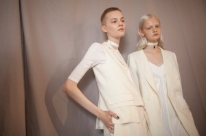 Backstage at Aalto RTW Spring 2017