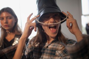 Backstage at Aalto RTW Spring 2017
