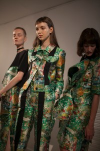 Backstage at Aalto RTW Spring 2017