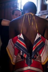 Backstage at Alexis Mabille RTW Spring 2017