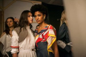 Backstage at Alexis Mabille RTW Spring 2017