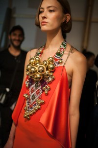 Backstage at Alexis Mabille RTW Spring 2017