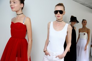 Backstage at Dior RTW Spring 2017