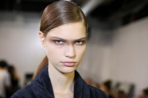 Backstage at Dries Van Noten RTW Spring 2017