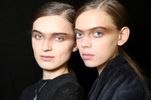 Backstage at Dries Van Noten RTW Spring 2017