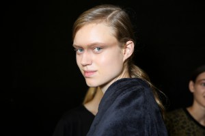 Backstage at Dries Van Noten RTW Spring 2017