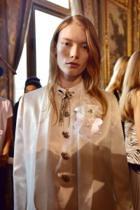 Backstage at Lanvin RTW Spring 2017