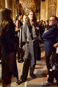 Backstage at Lanvin RTW Spring 2017