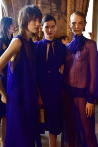 Backstage at Lanvin RTW Spring 2017