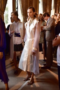 Backstage at Lanvin RTW Spring 2017