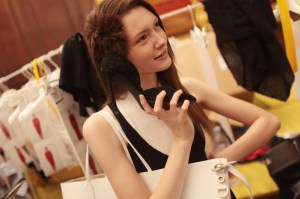 Backstage at Off-White RTW Spring 2017