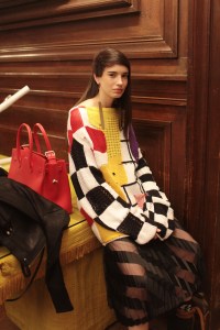 Backstage at Off-White RTW Spring 2017