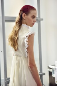 Backstage at Paco Rabanne RTW Spring 2017