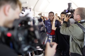 Backstage at Paule Ka RTW Spring 2017