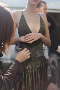 Backstage at Paule Ka RTW Spring 2017