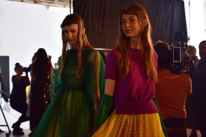 Backstage at Rochas RTW Spring 2017