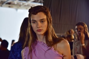 Backstage at Rochas RTW Spring 2017