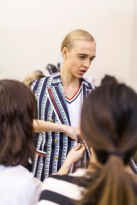 Backstage at Undercover RTW Spring 2017