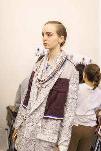 Backstage at Undercover RTW Spring 2017