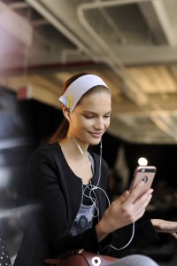 Backstage at Boss RTW Spring 2017