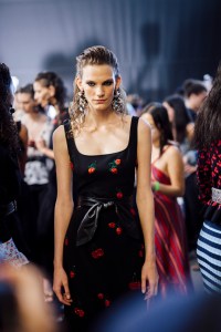 Backstage at Altuzarra RTW Spring 2017