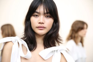 Backstage at Chloé RTW Spring 2017