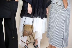 Backstage at Chloé RTW Spring 2017