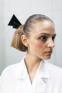 Backstage at Issey Miyake RTW Spring 2017