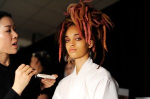 Backstage at Marc Jacobs RTW Spring 2017