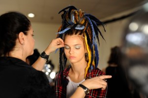 Backstage at Marc Jacobs RTW Spring 2017