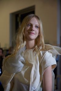 Backstage at Rick Owens RTW Spring 2017