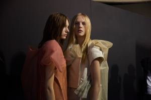 Backstage at Rick Owens RTW Spring 2017