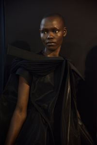 Backstage at Rick Owens RTW Spring 2017