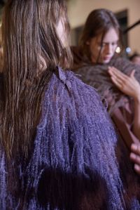 Backstage at Rick Owens RTW Spring 2017