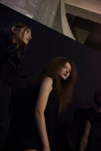 Backstage at Rick Owens RTW Spring 2017