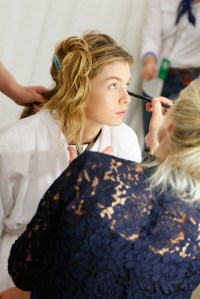 Backstage at Tory Burch RTW Spring 2017