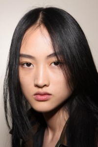 Backstage at Burberry September 2016