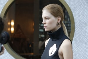 Backstage at CG RTW Spring 2017