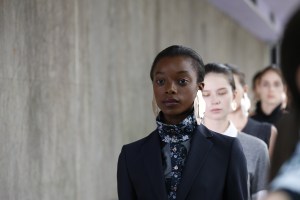Backstage at CG RTW Spring 2017