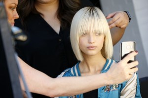 Backstage at CG RTW Spring 2017