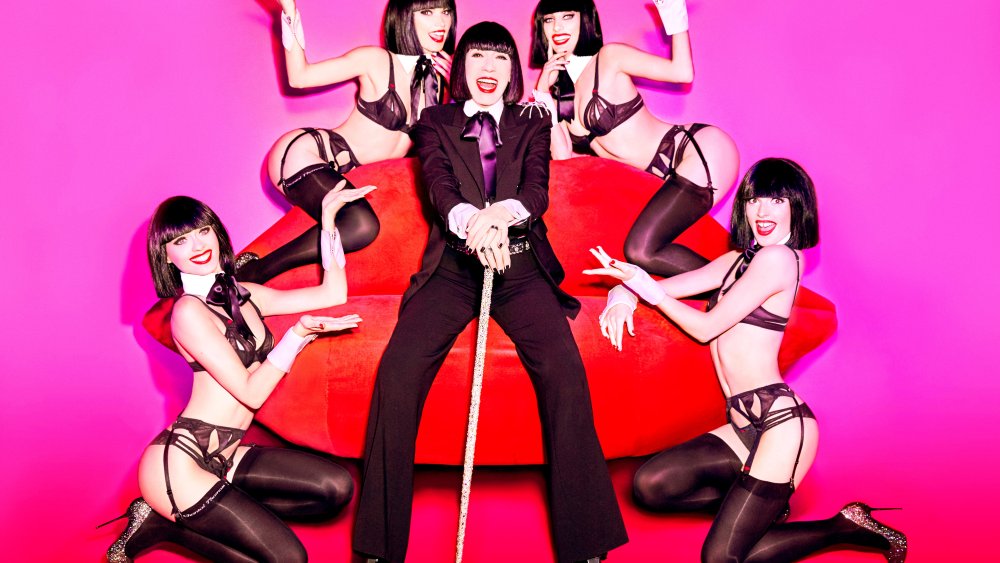 "Dessous Dessus, Upside Down" features set and costume designlong-reigning queen of Parisian lingerie Chantal Thomass.