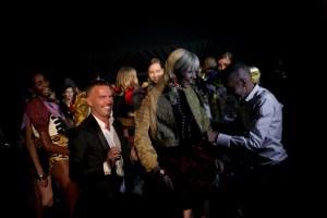 Backstage at Dsquared2 Spring 2017