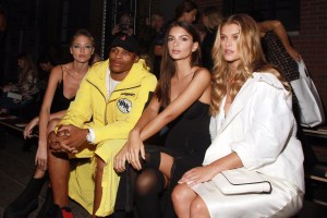 Russell Westbrook, Emily Ratajkowski and Nina Agdal