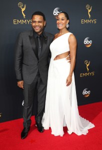 Anthony Anderson and Tracee Ellis Ross Emmy Awards 2016