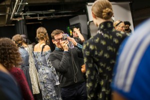 Backstage at Erdem RTW Spring 2017