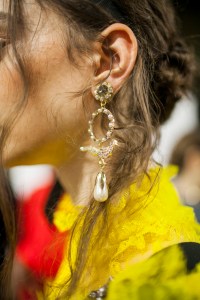 Backstage at Erdem RTW Spring 2017