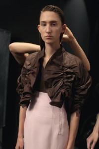 Backstage at Salvatore Ferragamo Spring 2017