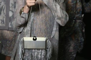 Backstage at Giorgio Armani Spring 2017